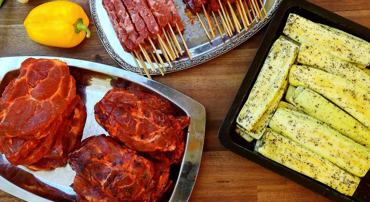How to marinate products for grilling